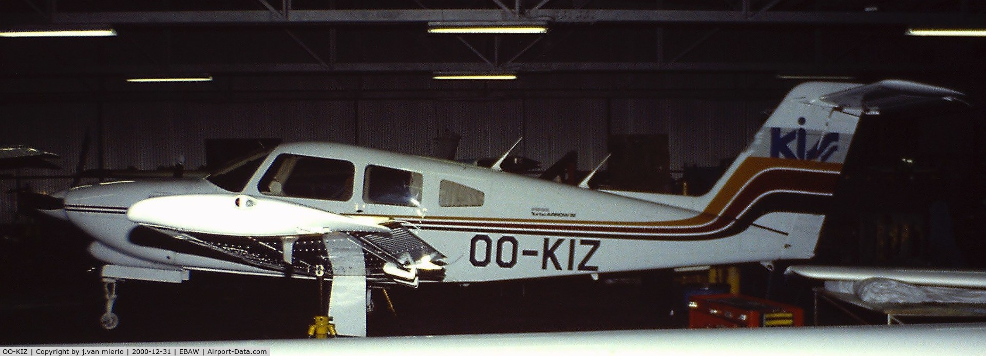 OO-KIZ, 1979 Piper PA-28RT-201T Turbo Arrow IV C/N 28R-7931222, Antwerp, Belgium