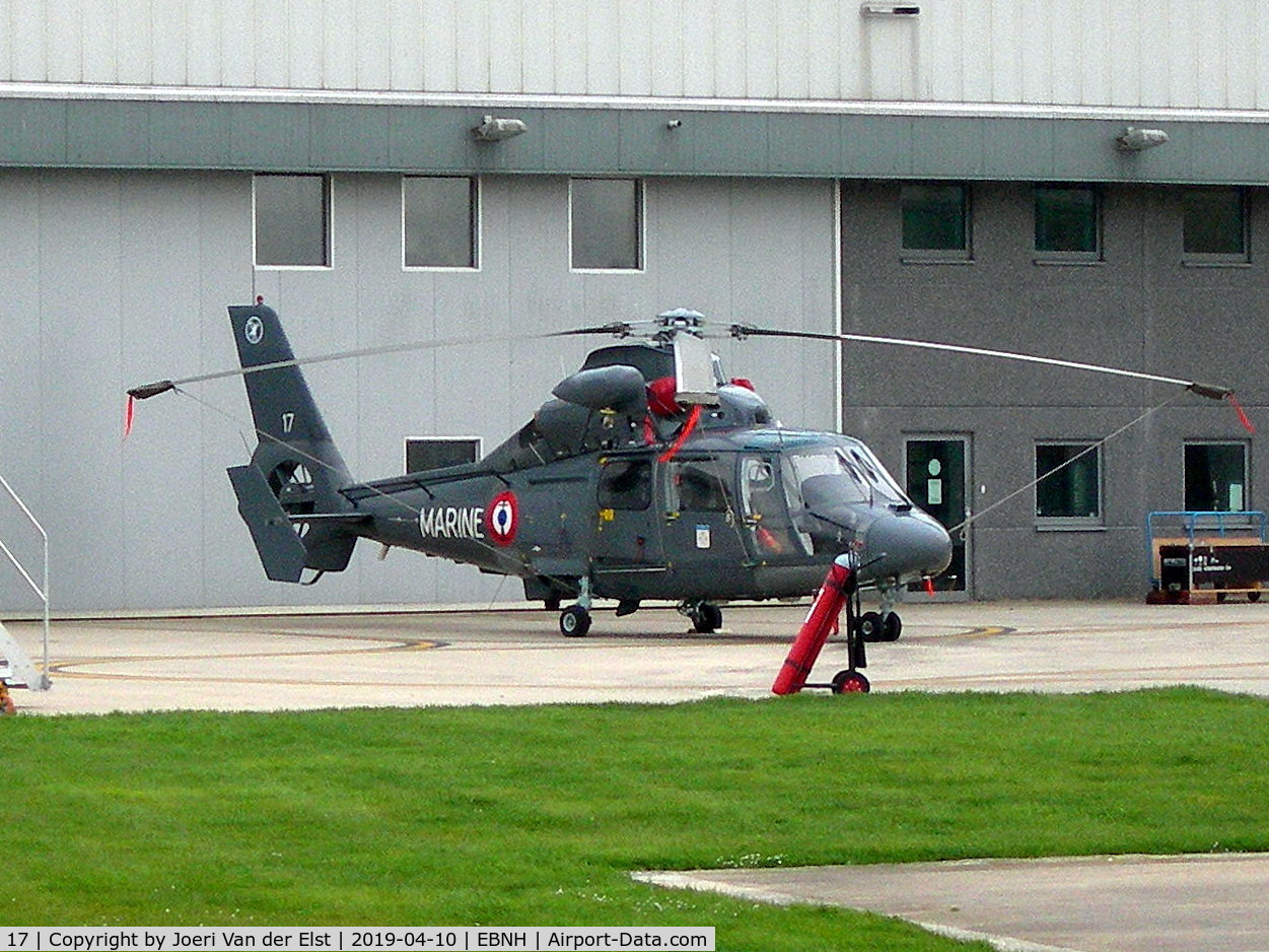 17, Aérospatiale SA-365N Dauphin C/N 6017, Noordzee Helicopters Vlaanderen