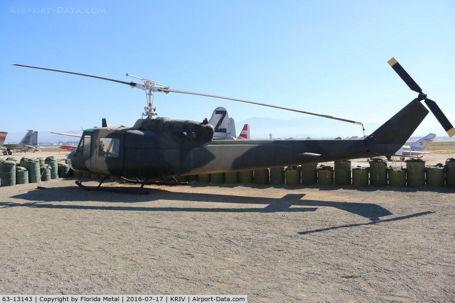 63-13143, Bell UH-1F Iroquois C/N 7003, UH-1F