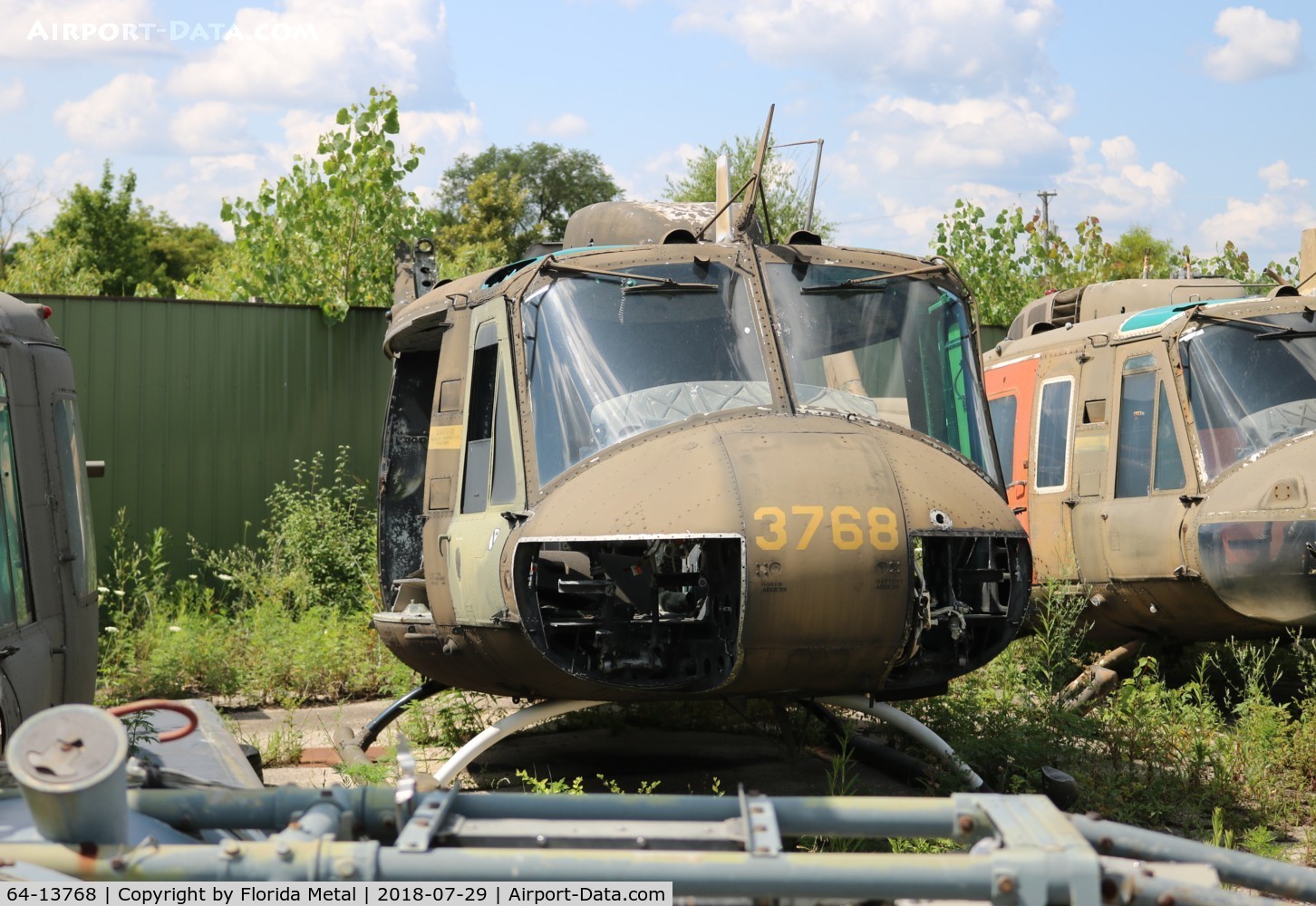 64-13768, 1964 Bell UH-1H Iroquois. C/N 4475, UH-1 Russell Military Museum