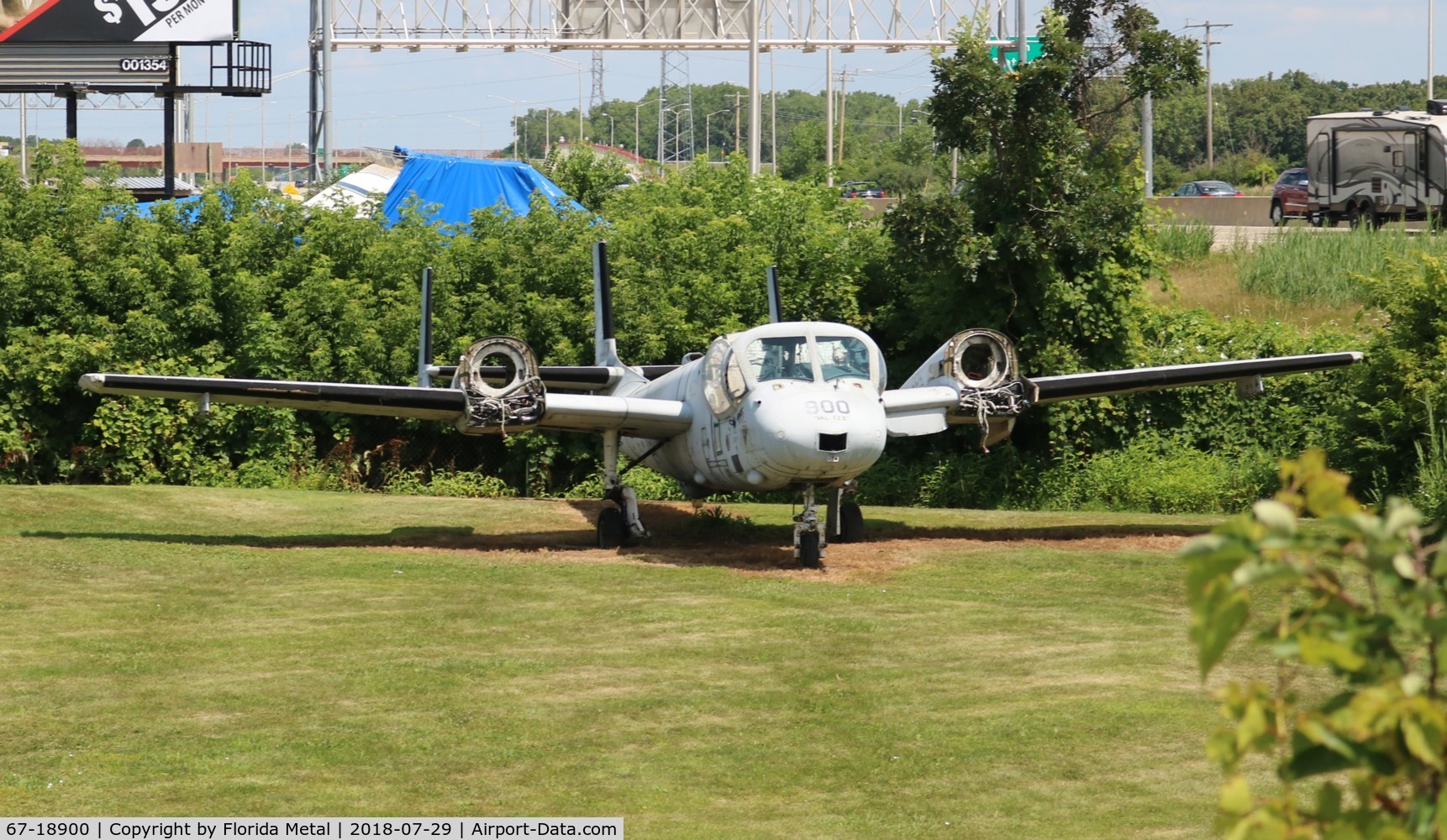 67-18900, 1967 Grumman OV-1C Mohawk C/N 101C, OV-1C at Russell