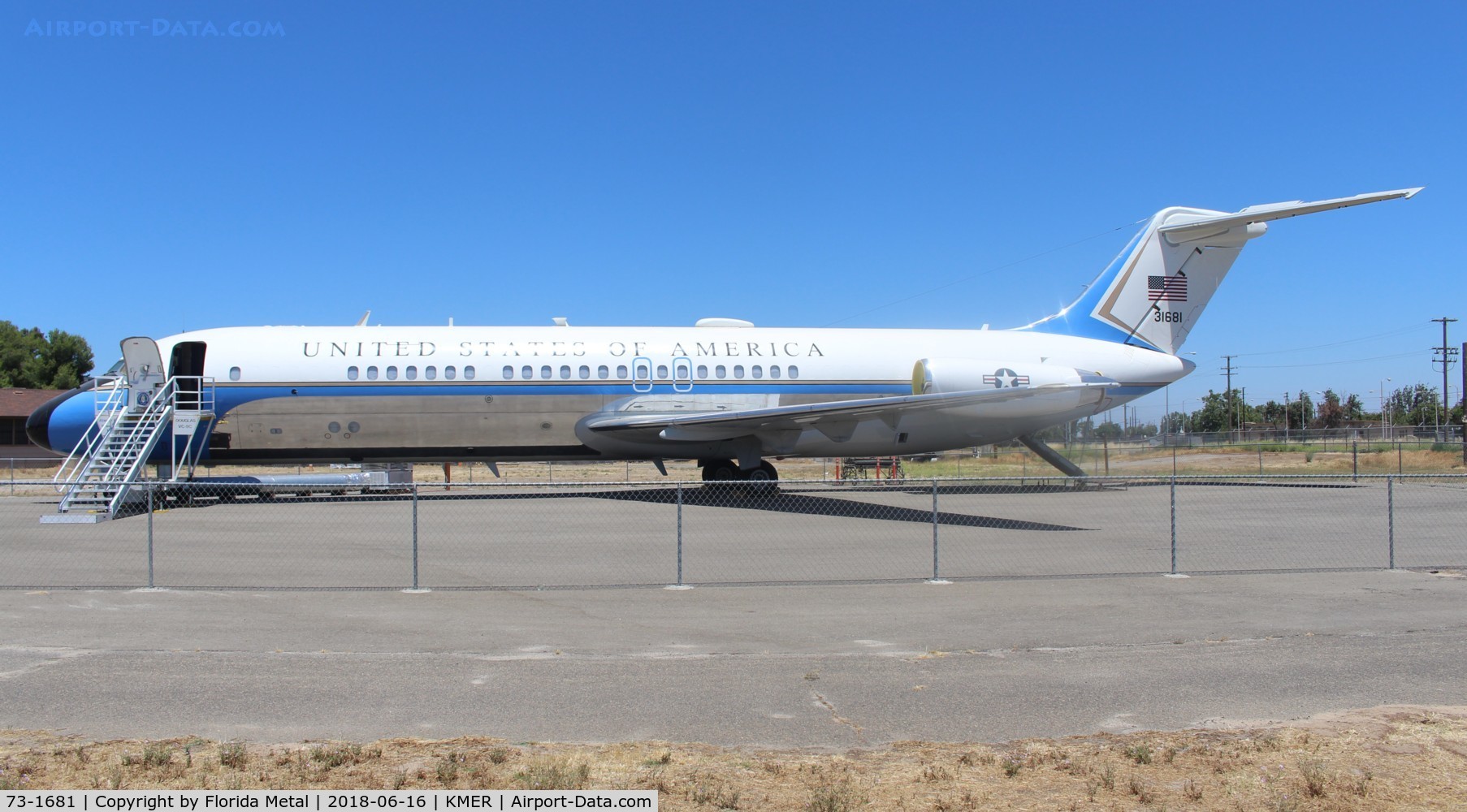 73-1681, 1973 McDonnell Douglas C-9C (DC-9-32) C/N 47668, VC-9C