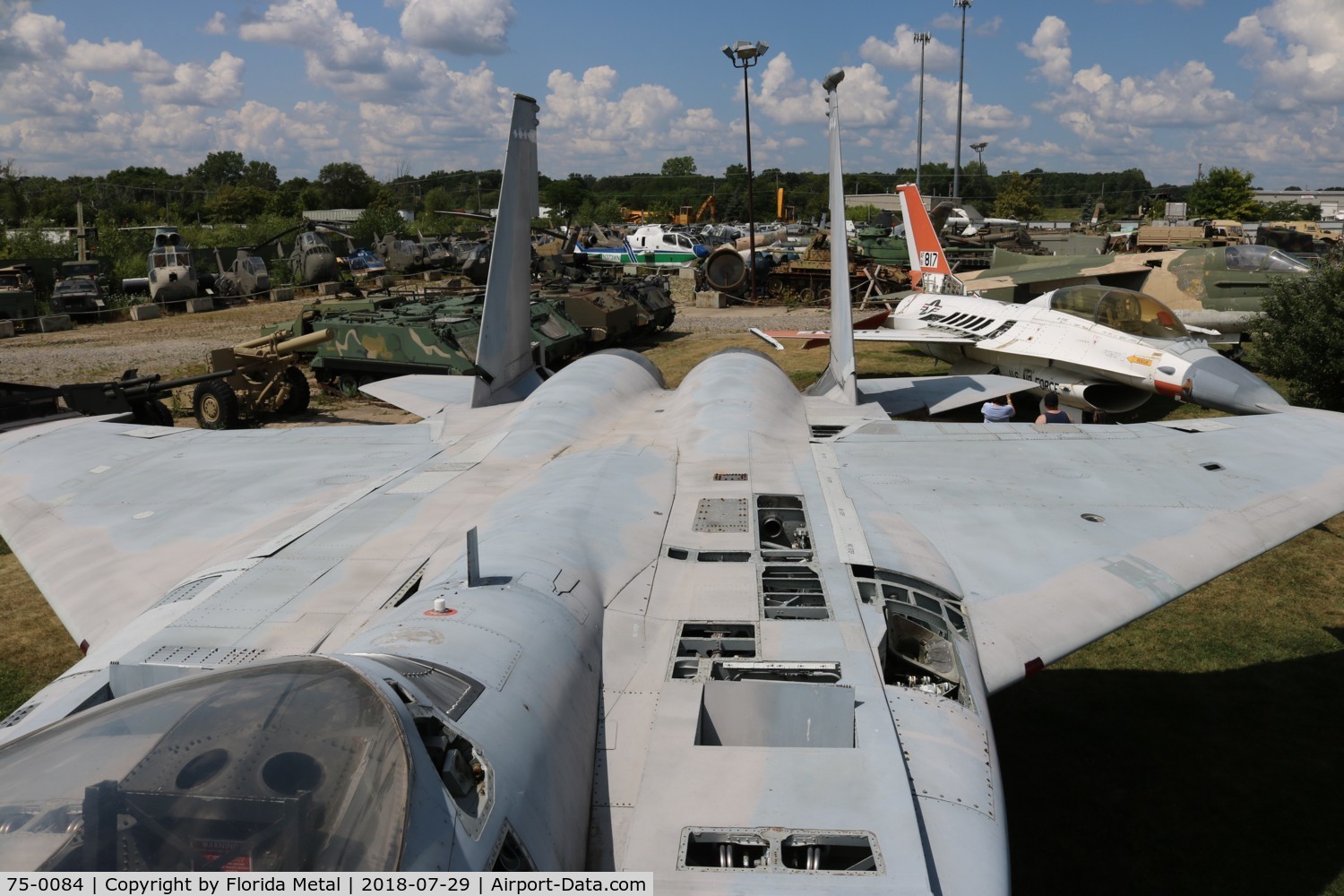 75-0084, 1975 McDonnell Douglas F-15B Eagle C/N 0143/B020, F-15B at Russell