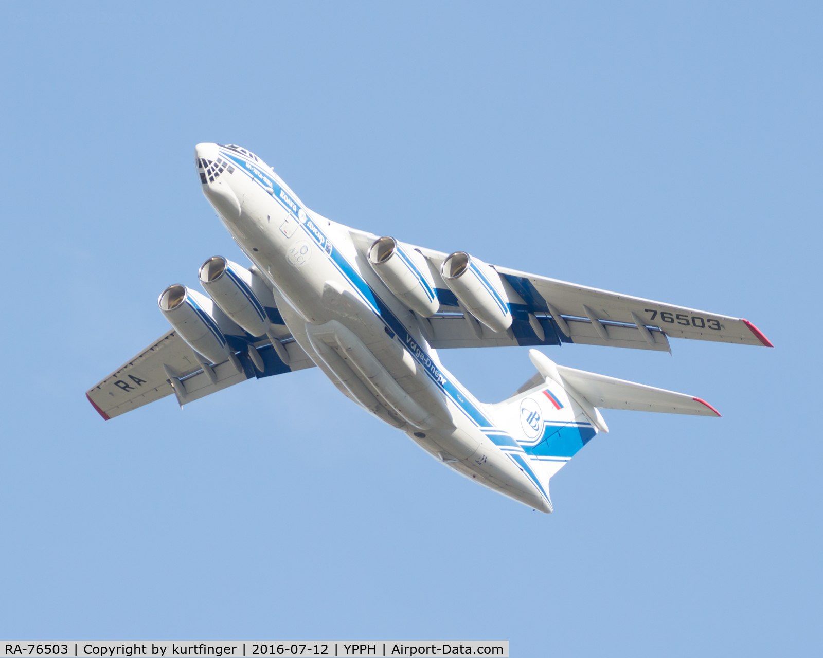 RA-76503, 2011 Ilyushin IL-76TD-90VD C/N 2093422748, The photo was taken approximately 3 km from the end of runway 03, YPPH.
