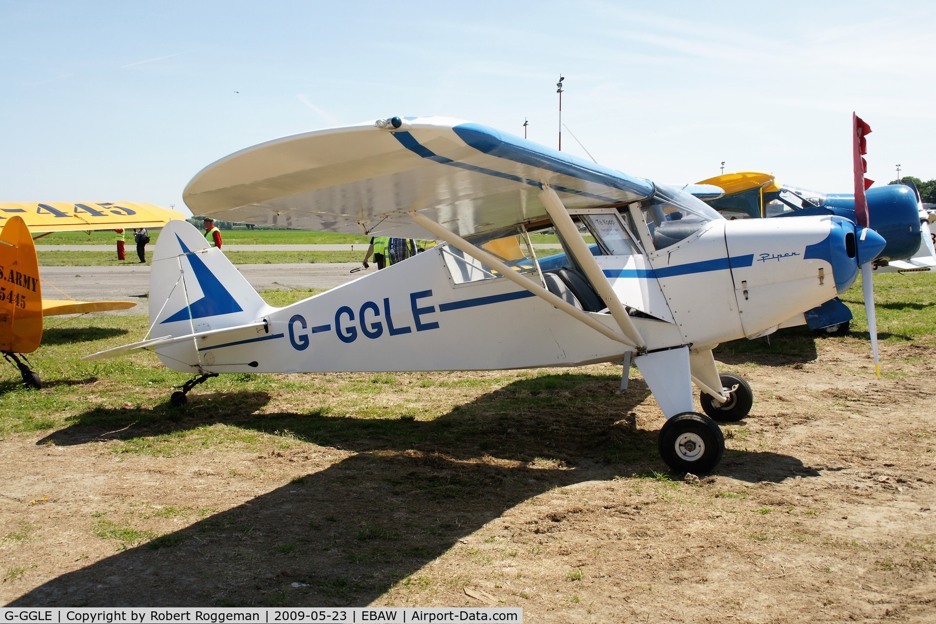 G-GGLE, 1961 Piper PA-22-108 Colt Colt C/N 22-8914, STAMPE FLY IN 19 TH.