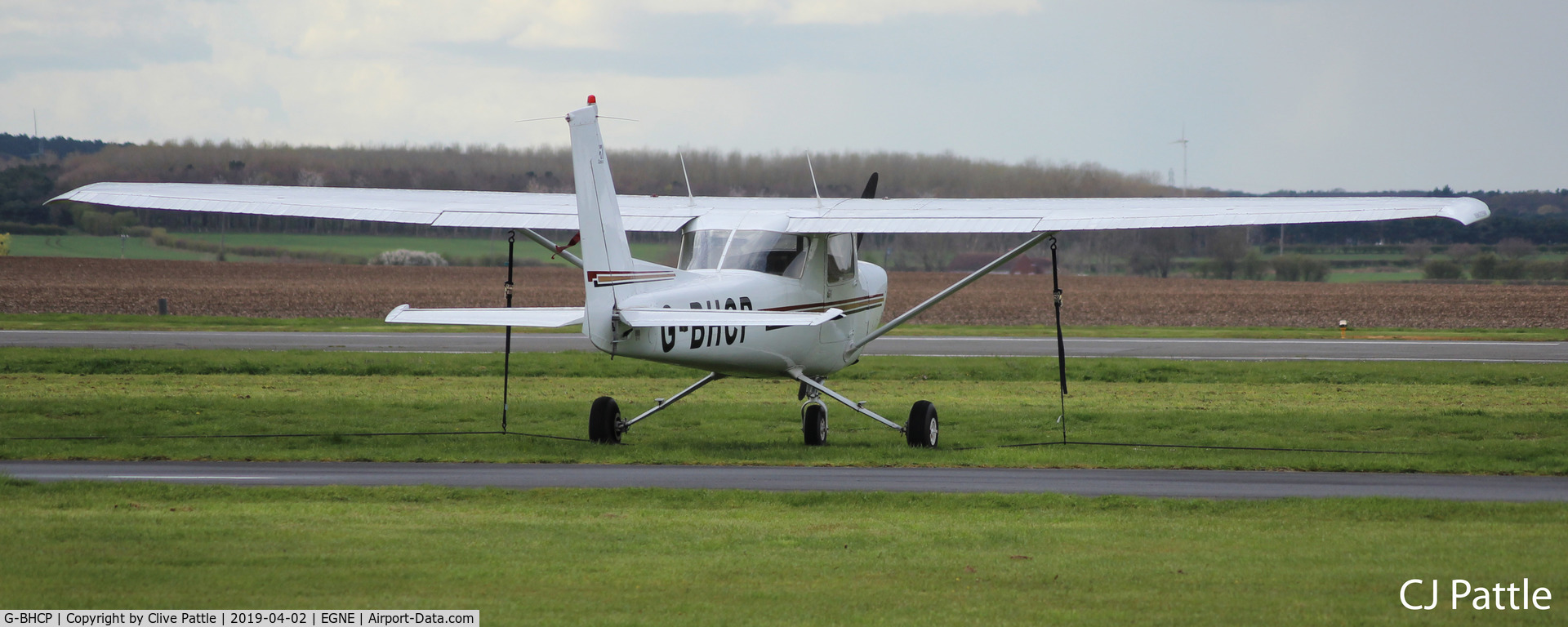 G-BHCP, 1979 Reims F152 C/N 1640, Parked @Gamston