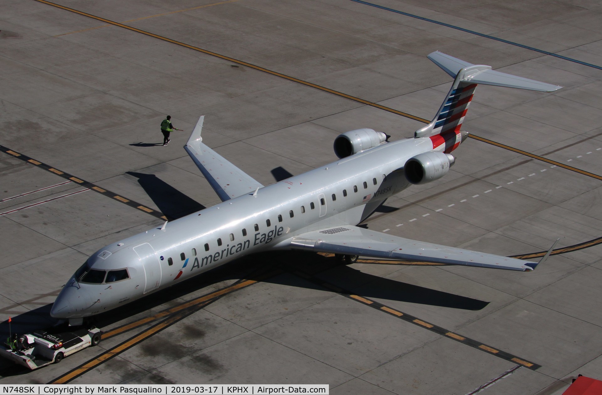 N748SK, 2005 Bombardier CRJ-700 (CL-600-2C10) Regional Jet C/N 10203, CL-600-2C10