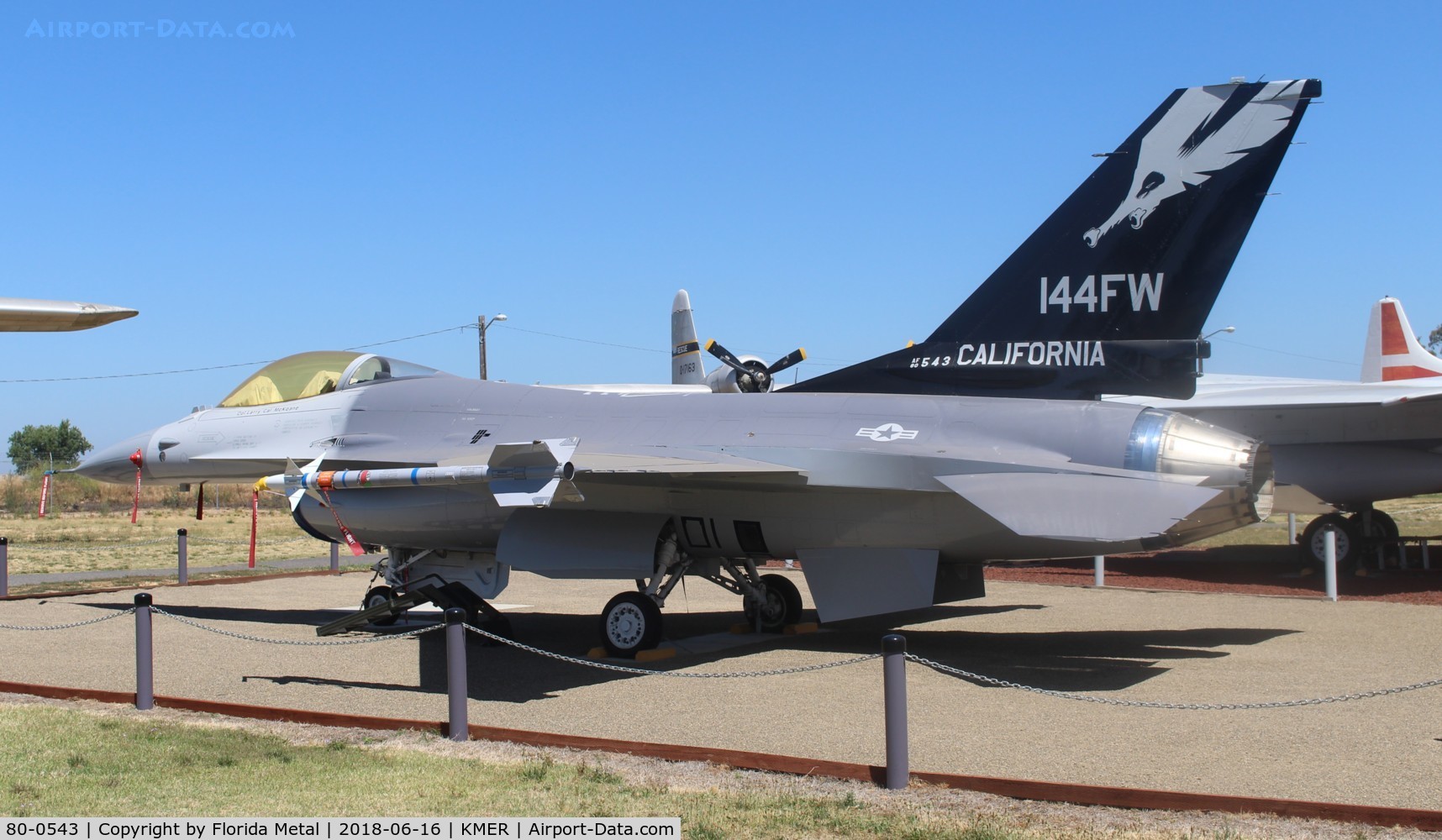 80-0543, 1980 General Dynamics F-16A Fighting Falcon C/N 61-264, F-16A