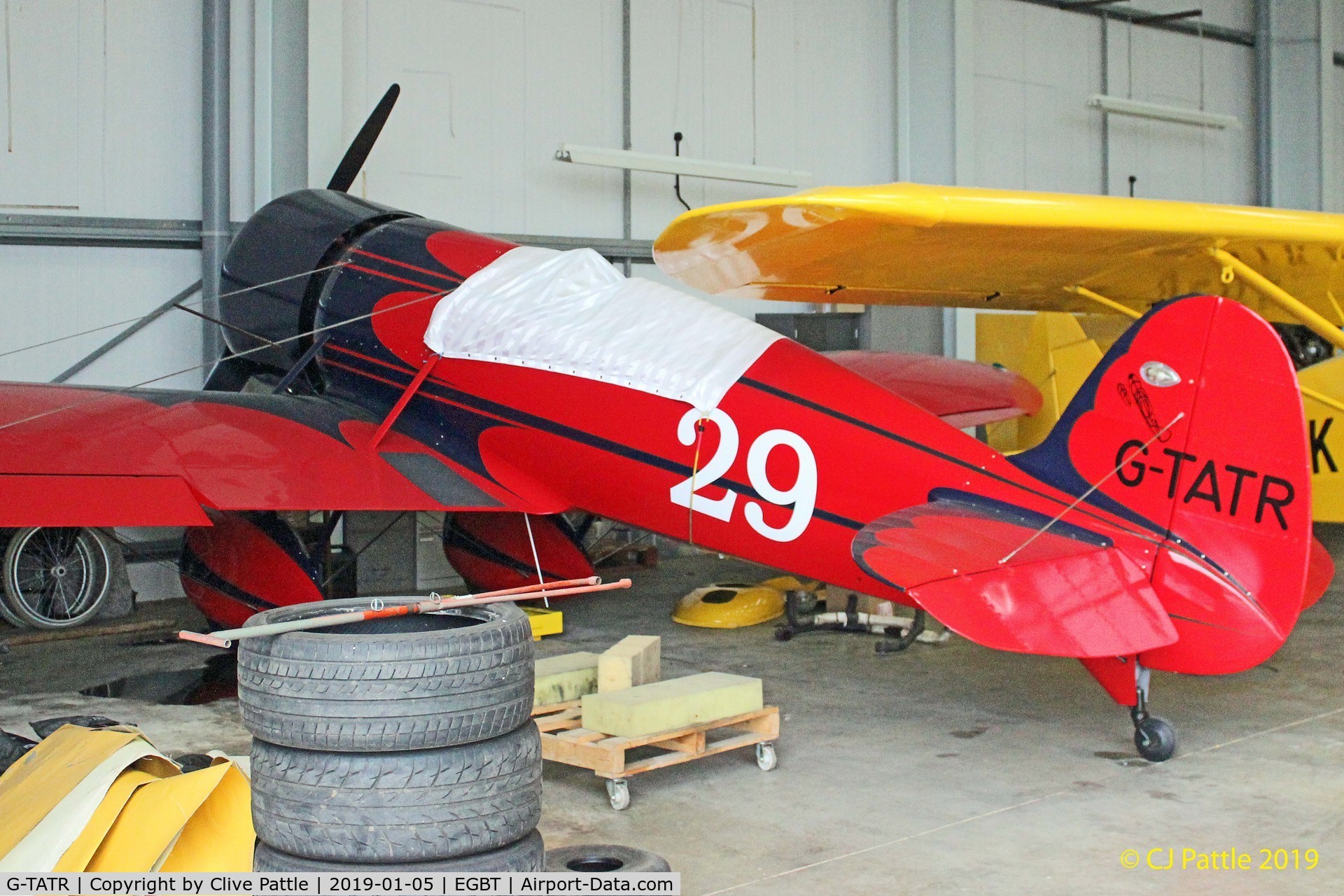 G-TATR, 2012 Travel Air Type R Racer Replica C/N LAA 362-14892, @ Turweston