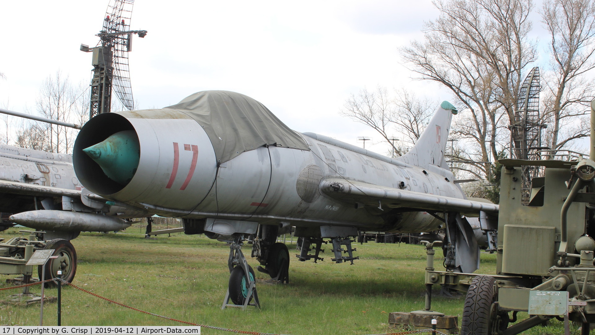 17, Sukhoi Su-7BKL C/N 6017, Museum of Military Technology
Fort Sadyba, Warsaw, Poland