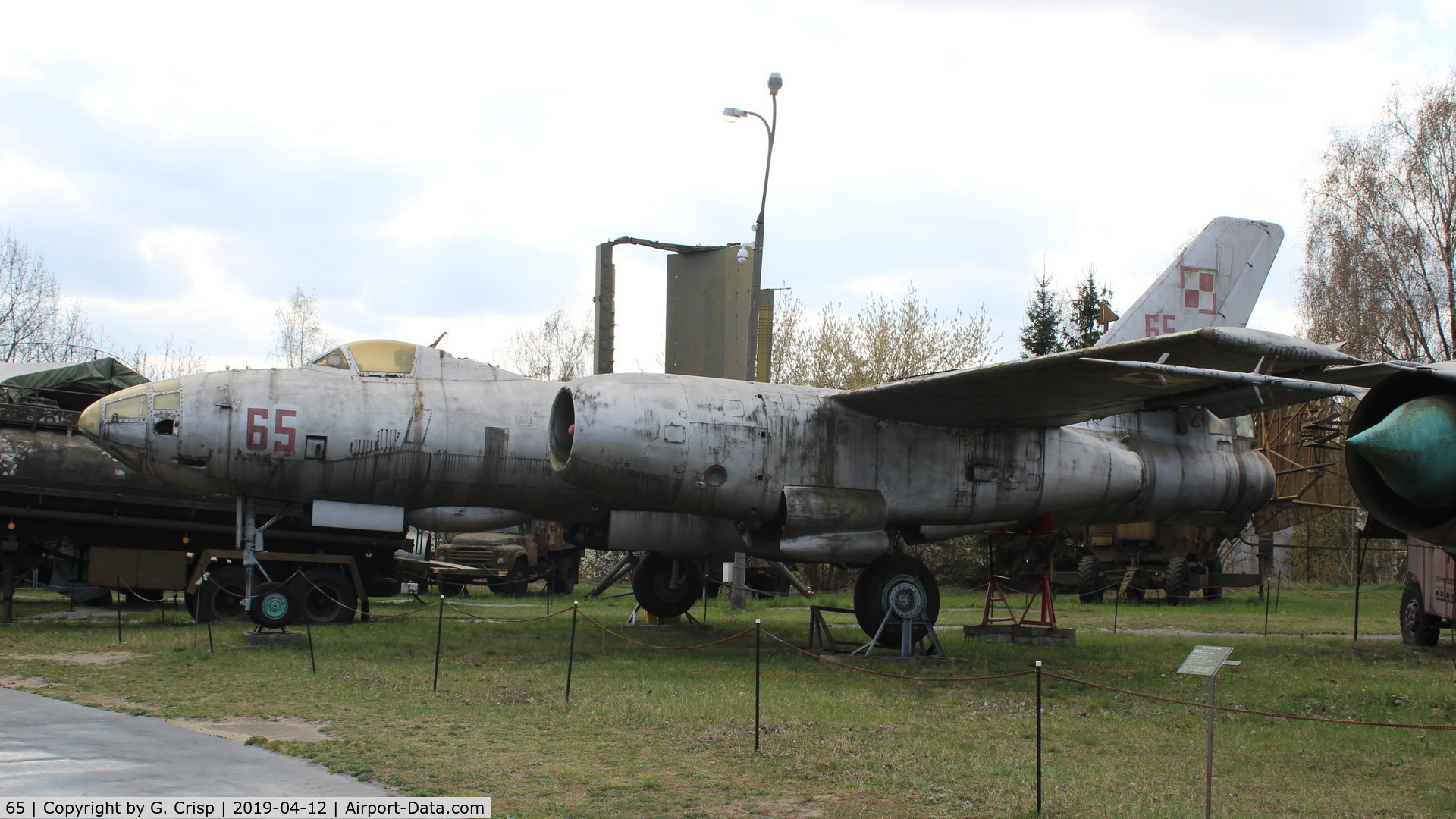 65, Ilyushin Il-28 C/N 56729, Museum of Military Technology
Fort Sadyba, Warsaw, Poland