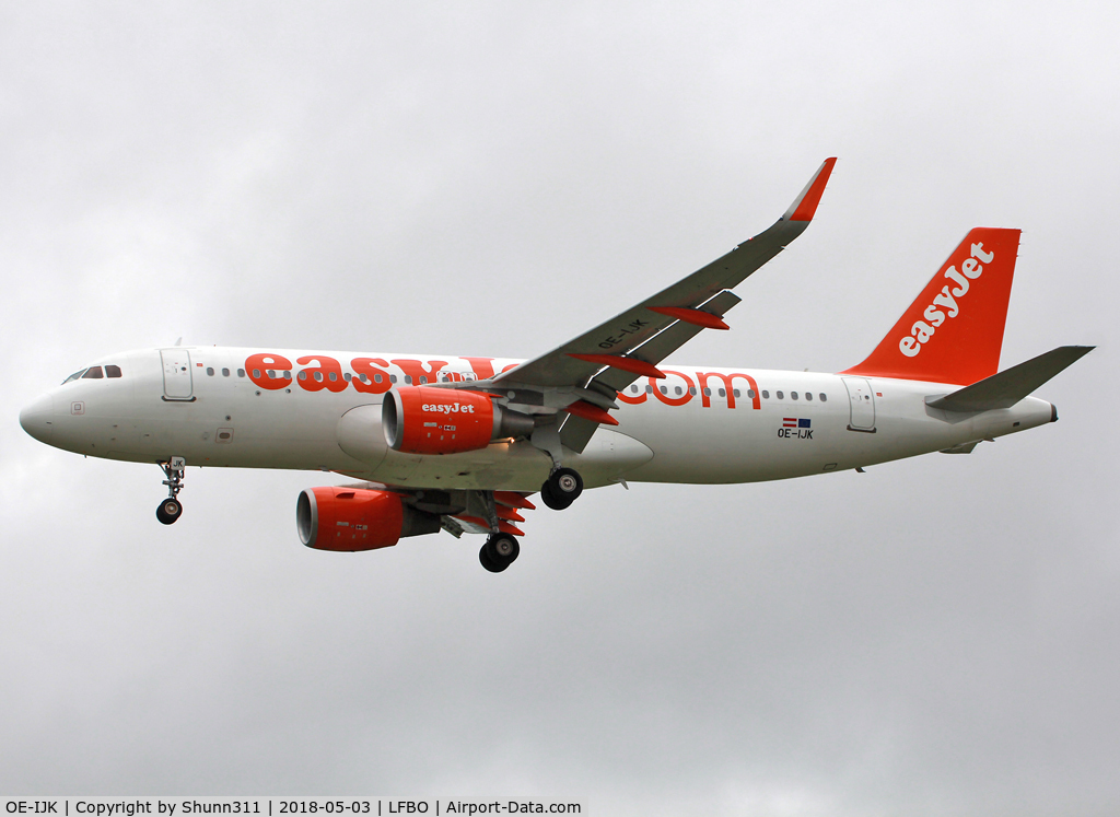 OE-IJK, 2015 Airbus A320-214 C/N 6565, Landing rwy 32L