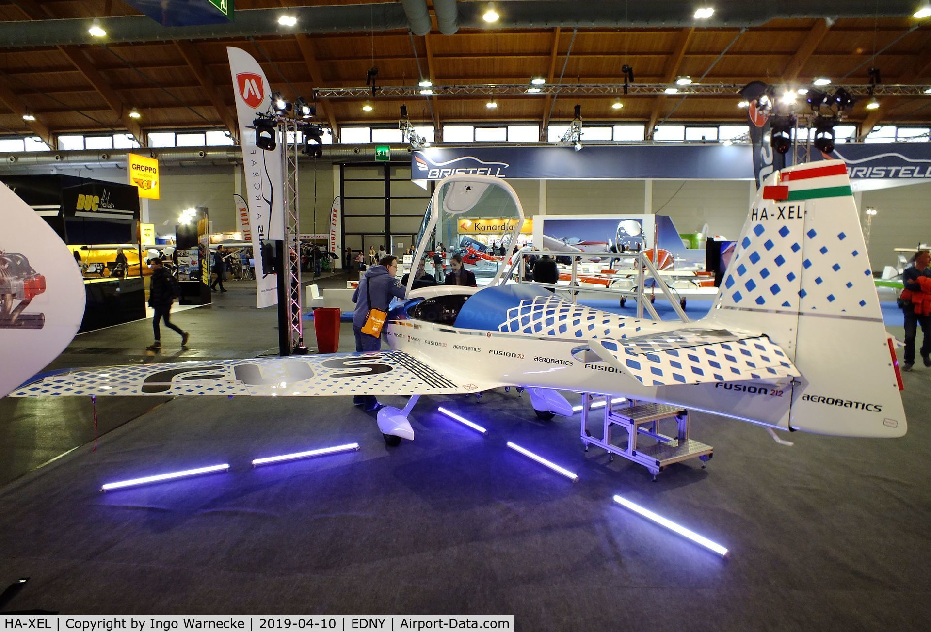 HA-XEL, Magnus Fusion 212 C/N Not found HA-XEL, Magnus Fusion 212 Aerobatics at the AERO 2019, Friedrichshafen