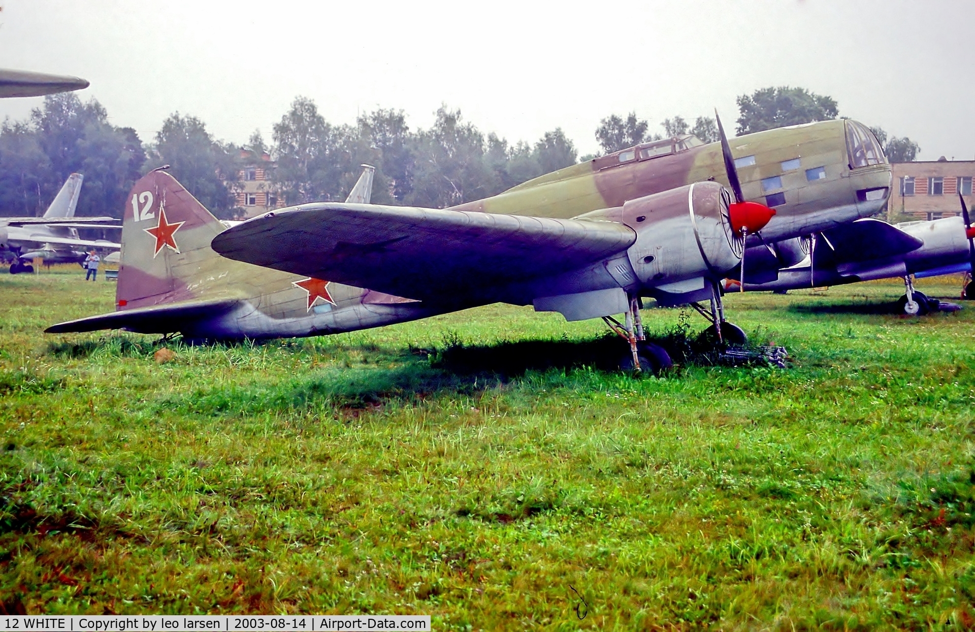 12 WHITE, 1937 Ilyushin DB-3B C/N 891311, Central Air Force Museum Monino 21.8.2003