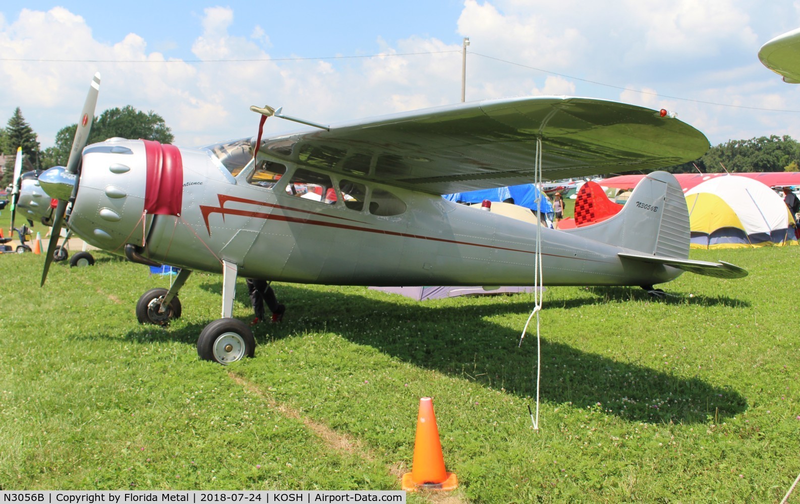 N3056B, 1952 Cessna 195B Businessliner C/N 7939, Cessna 195B