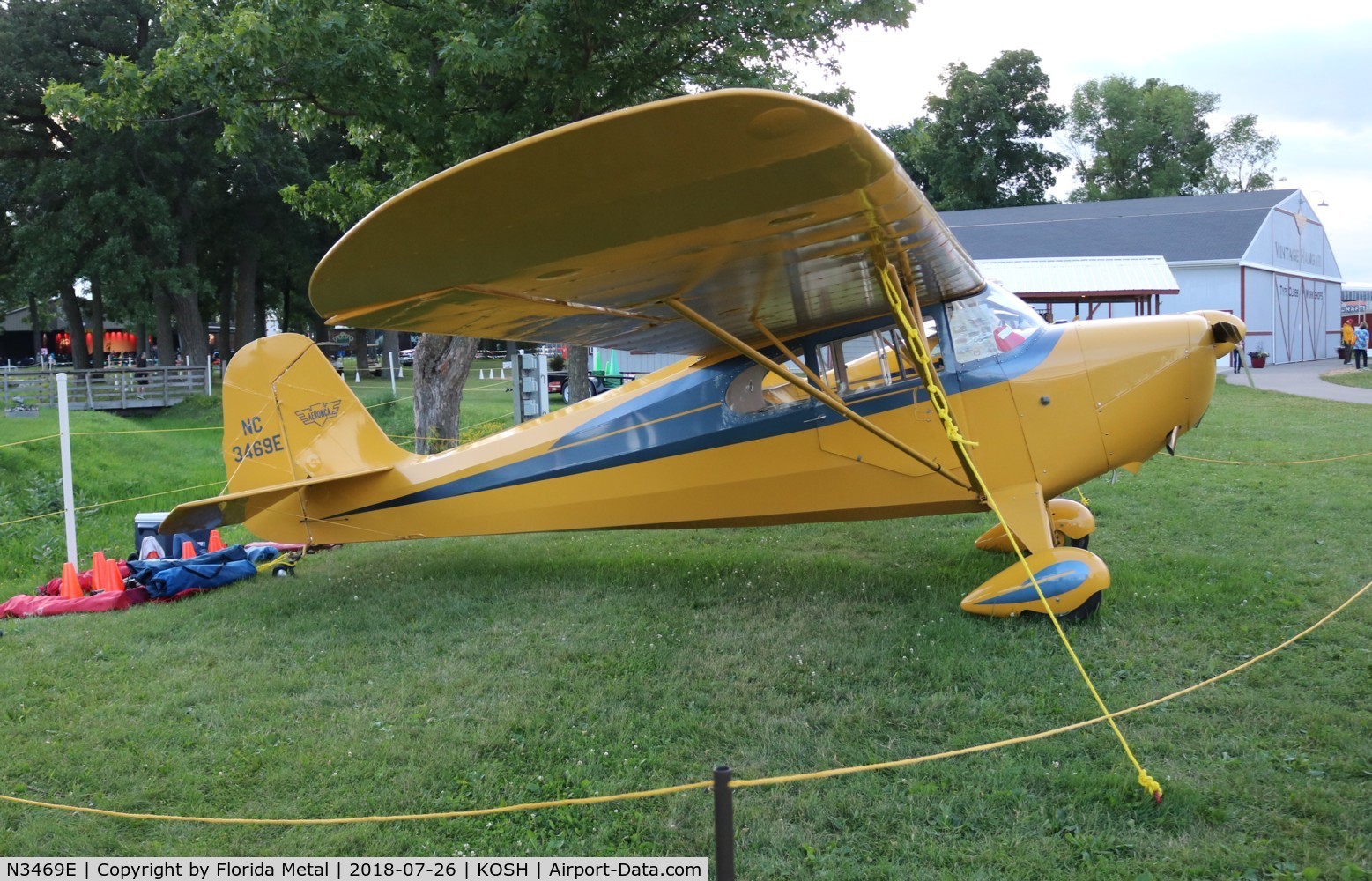 N3469E, 1947 Aeronca 11AC Chief C/N 11AC-1764, Aeronca 11AC