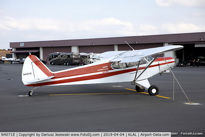 N4071E, 1977 Piper PA-18-150 Super Cub C/N 18-7809061, Piper PA-18-150 Super Cub  C/N 18-7809061, N4071E