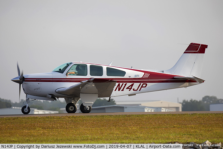 N14JP, 1986 Beech F33C Bonanza C/N CJ-177, Beech F33C Bonanza  C/N CJ-177, N14JP