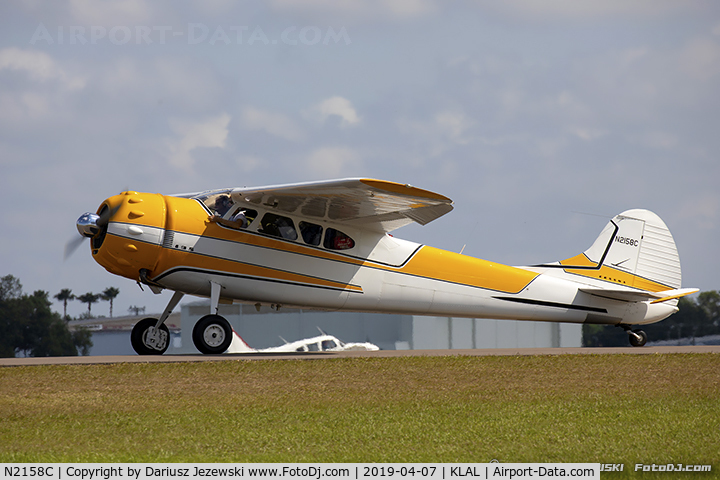 N2158C, 1954 Cessna 195B Businessliner C/N 16143, Cessna 195B Businessliner  C/N 16143, N2158C