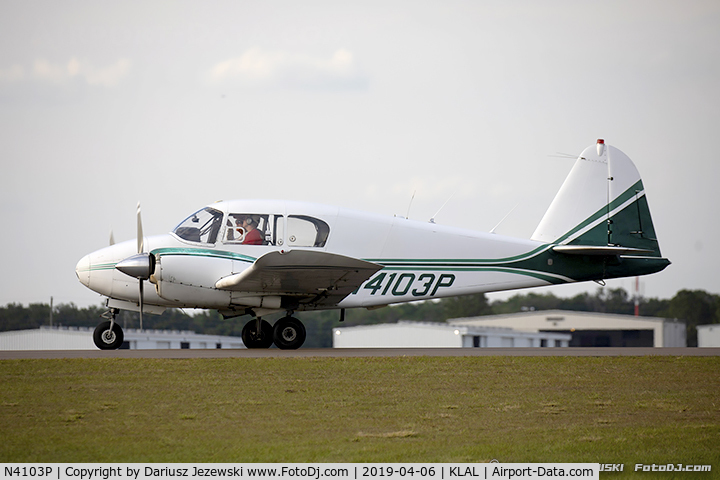 N4103P, 1959 Piper PA-23-160 Apache C/N 23-1583, Piper PA-23-160 Apache  C/N 23-1583 , N4103P