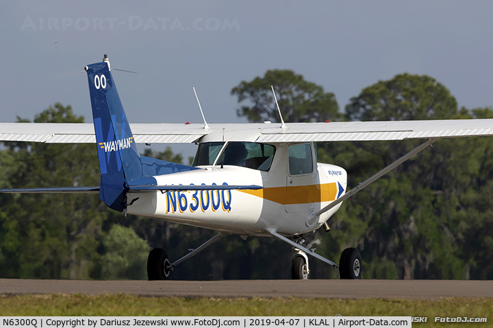 N6300Q, 1981 Cessna 152 C/N 15285225, Cessna 152  C/N 15285225, N6300Q