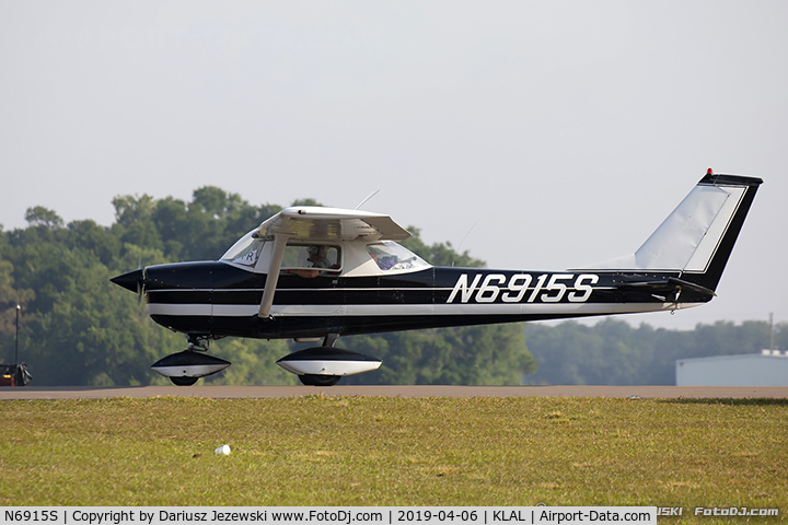N6915S, 1967 Cessna 150H C/N 15067615, Cessna 150H  C/N 15067615, N6915S
