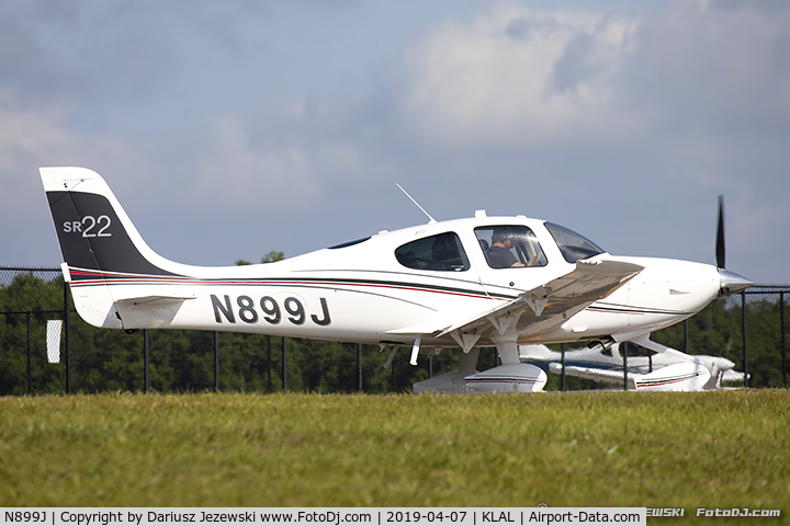 N899J, Cirrus SR22 C/N 3790, Cirrus SR22  C/N 3790, N899J