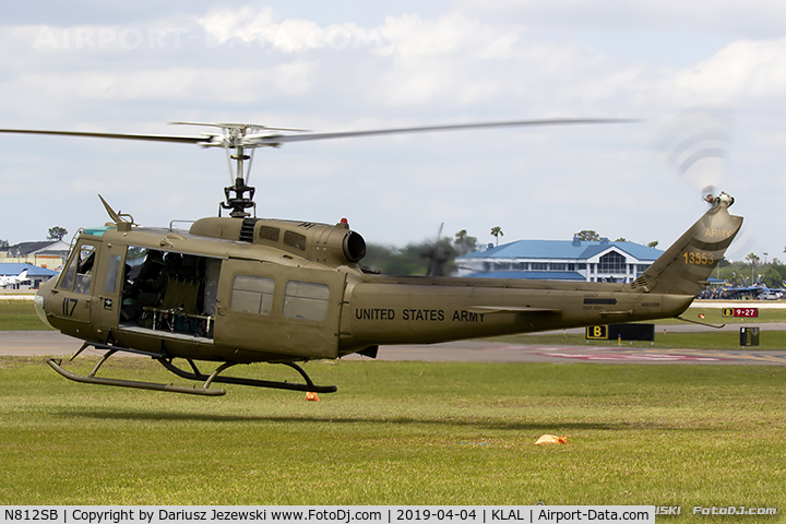 N812SB, 1964 Bell UH-1H Iroquois C/N 4260, Bell UH-1H Iroquois (Huey)  C/N 4260, NX812SB