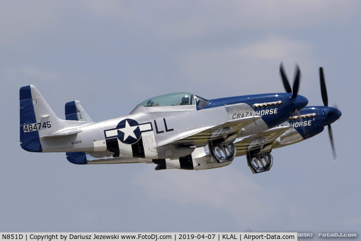 N851D, 1944 North American P-51D Mustang C/N 44-84745, North American P-51D Mustang 