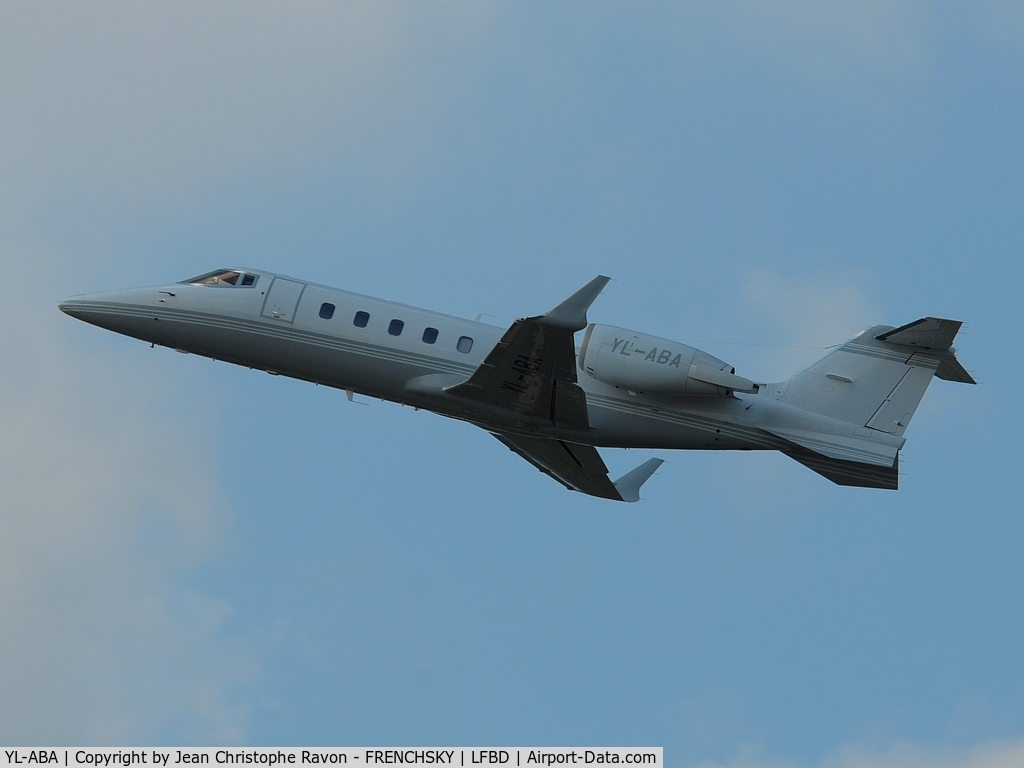 YL-ABA, 2005 Learjet 60 C/N 60-300, Simplejet LV (now Baltic Jet Air Company)