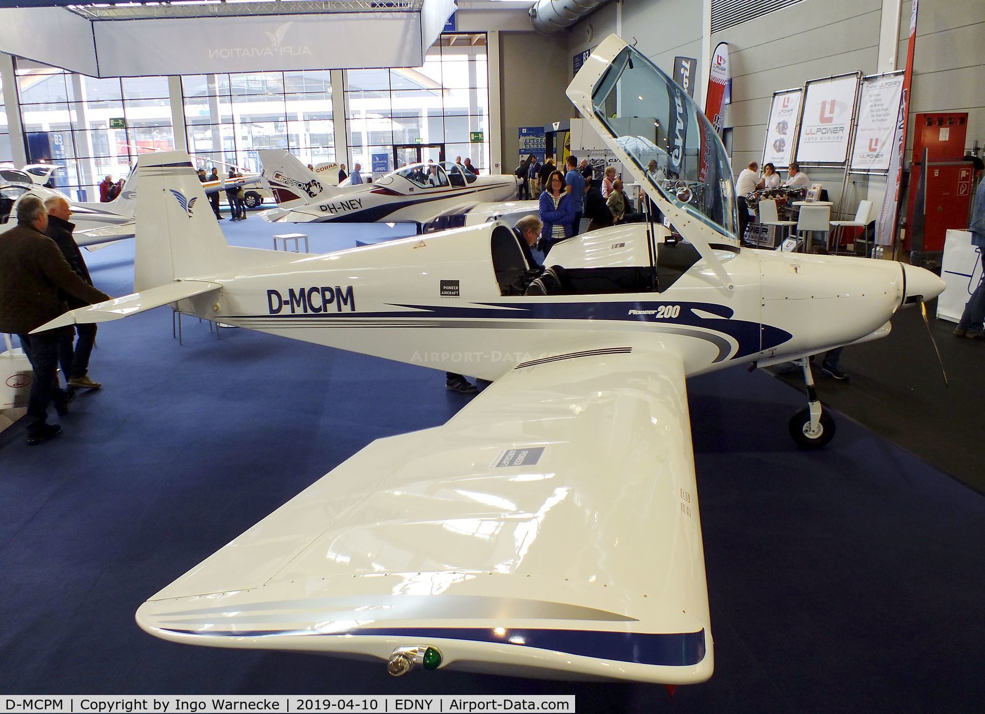 D-MCPM, Alpi Aviation Pioneer 200 C/N unknown_d-mcpm, Alpi Aviation Pioneer 200 at the AERO 2019, Friedrichshafen