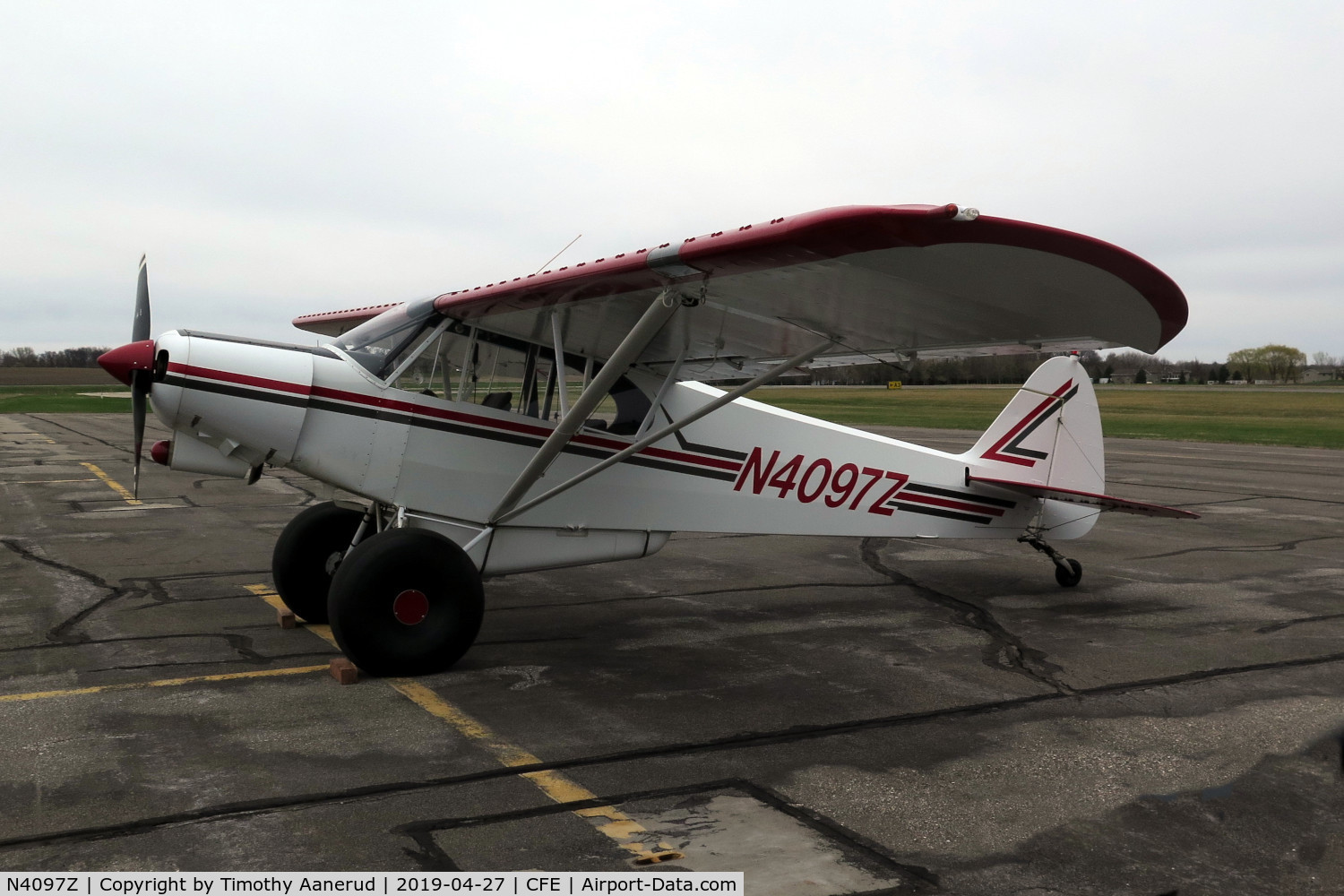 N4097Z, 1964 Piper PA-18-150 Super Cub C/N 18-8111, 1964 Piper PA-18-150, c/n: 18-8111, 2019 Minnesota Aviation Gathering.