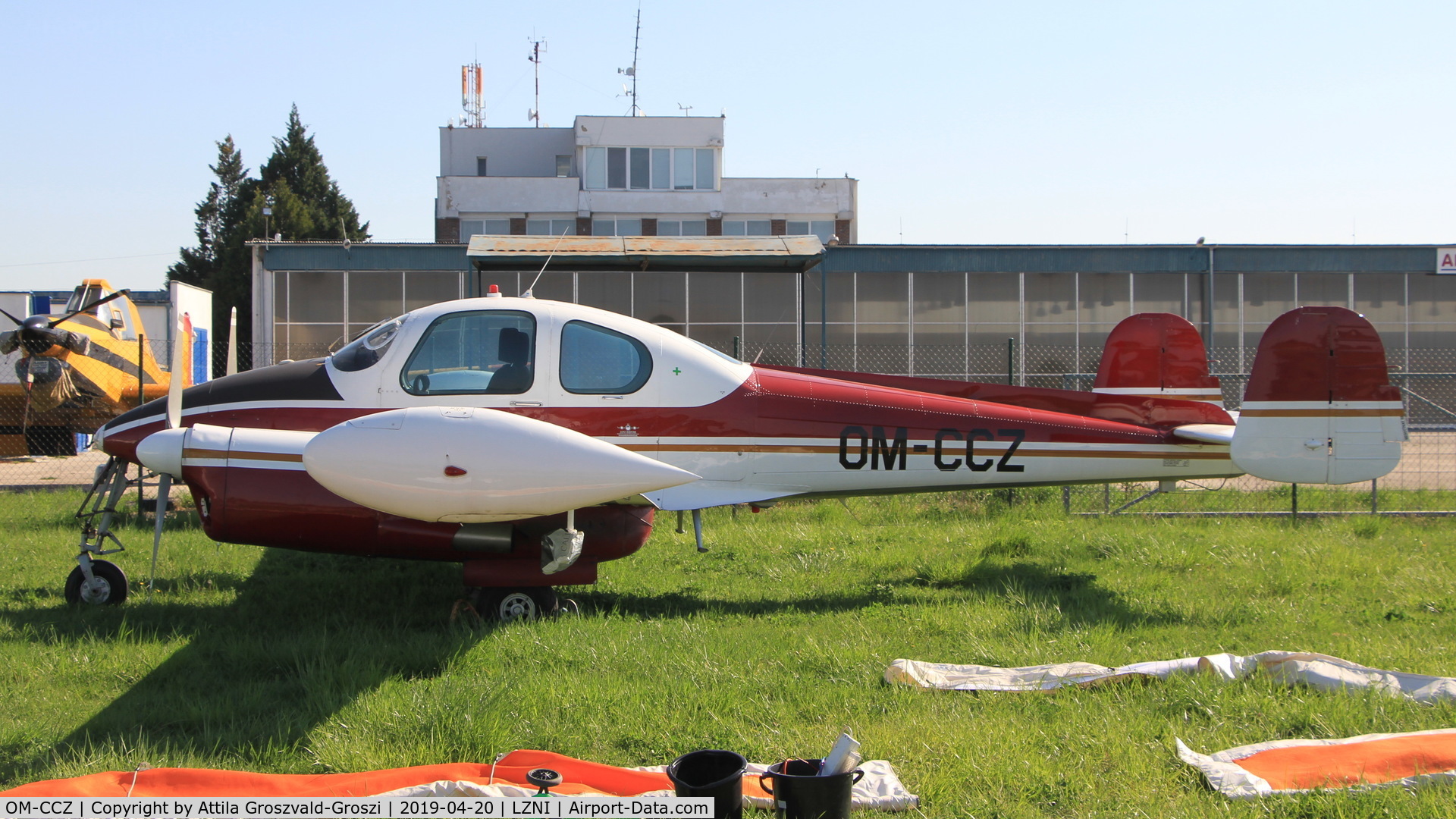 OM-CCZ, Let L-200A Morava C/N 170619, LZNI - Nitra Airport, Slovakia