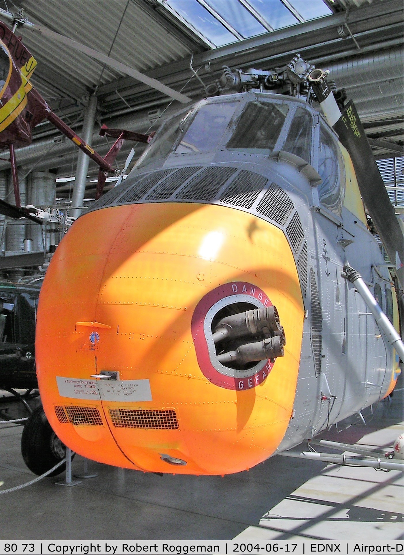 80 73, Sikorsky SH-34G Seabat C/N 58-1557, OBERSCCHLEISSHEIM DEUTSCHES MUSEUM.
H-34A.