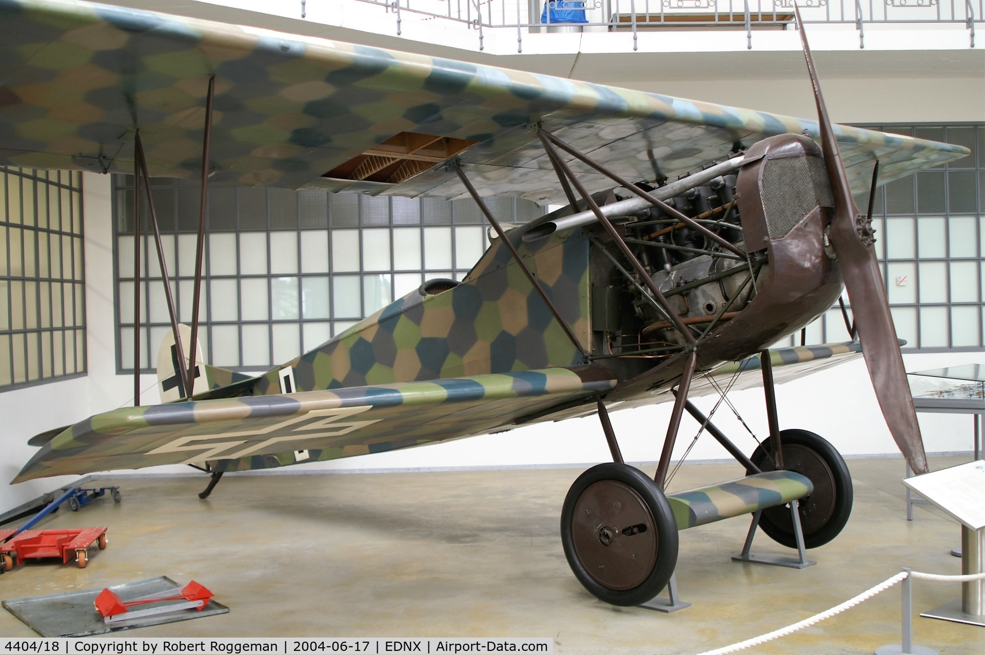 4404/18, Fokker D-VII C/N Not found 4404/18, OBERSCHLEISSHEIM DEUTSCHES MUSEUM.