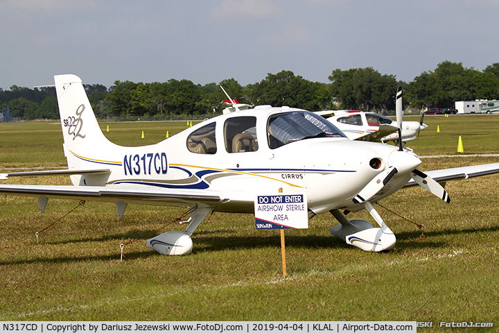 N317CD, 2004 Cirrus SR22 C/N 0905, Cirrus SR22  C/N 905, N317CD