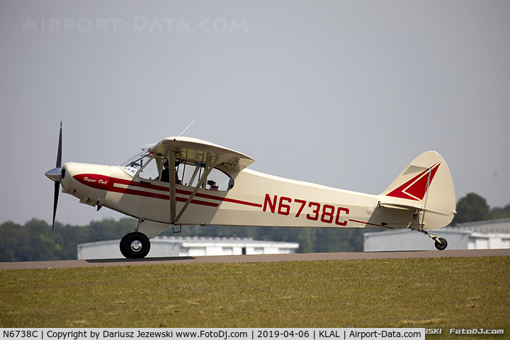 N6738C, Piper PA-18 C/N 182134, Piper PA-18 Super Cub C/N 182134, N6738C
