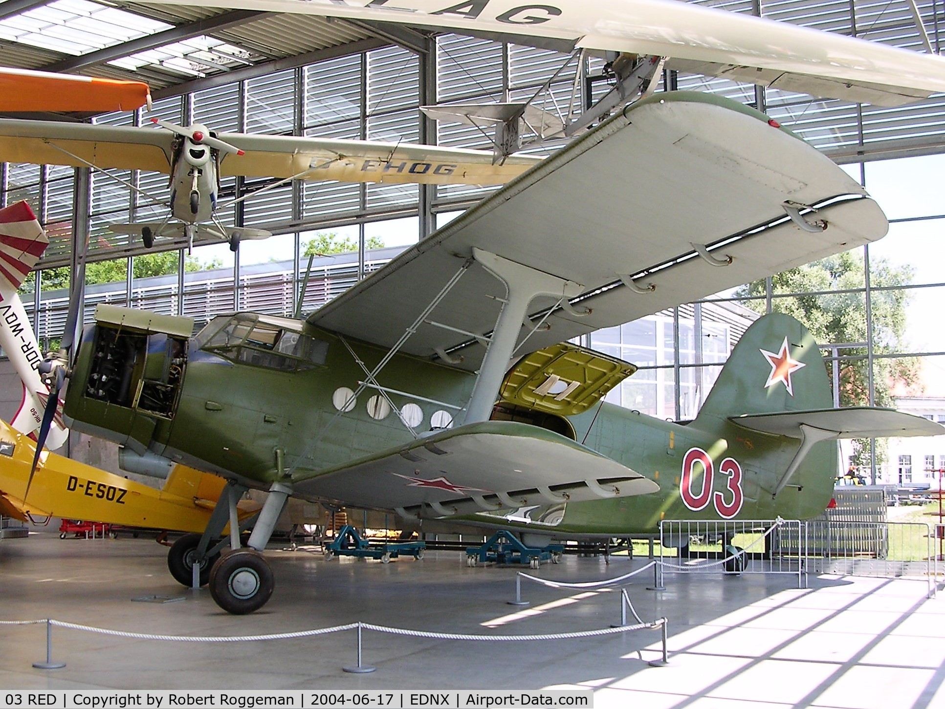 03 RED, 1966 Antonov An-22 C/N 6340103, OBERSCHLEISSHEIM.DEUTSCHES MUSEUM.