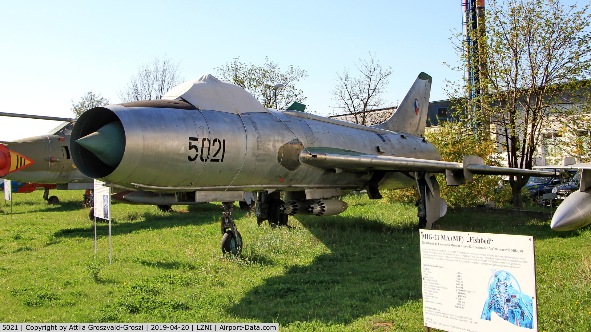5021, Mikoyan-Gurevich MiG-21UM C/N 516905021, LZNI - Nitra Airport, Slovakia