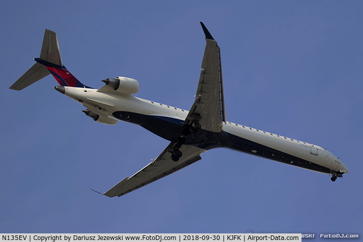 N135EV, 2009 Bombardier CRJ-900ER (CL-600-2D24) C/N 15225, Bombardier CRJ-900ER (CL-600-2D24) - Delta Connection (ExpressJet Airlines)   C/N 15225, N135EV