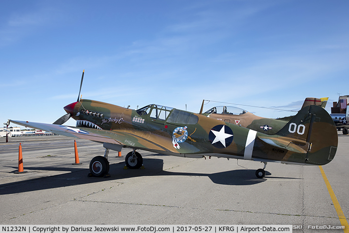 N1232N, 1943 Curtiss P-40N Warhawk C/N 27483, Curtiss P-40M Warhawk 