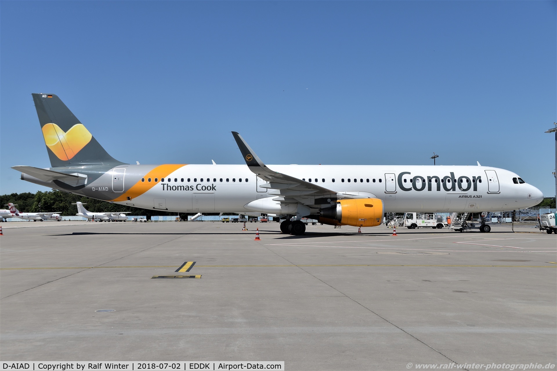 D-AIAD, 2014 Airbus A321-211 C/N 6053, Airbus A321-211(W) - DE CFG Condor - 6053 - D-AIAD - 02.07.2018 - CGN