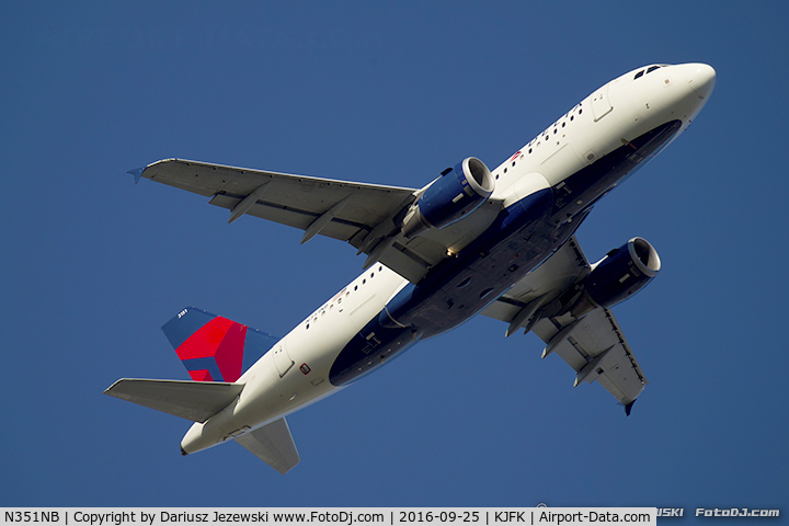 N351NB, 2002 Airbus A319-114 C/N 1820, Airbus A319-114 - Delta Air Lines  C/N 1820, N351NB