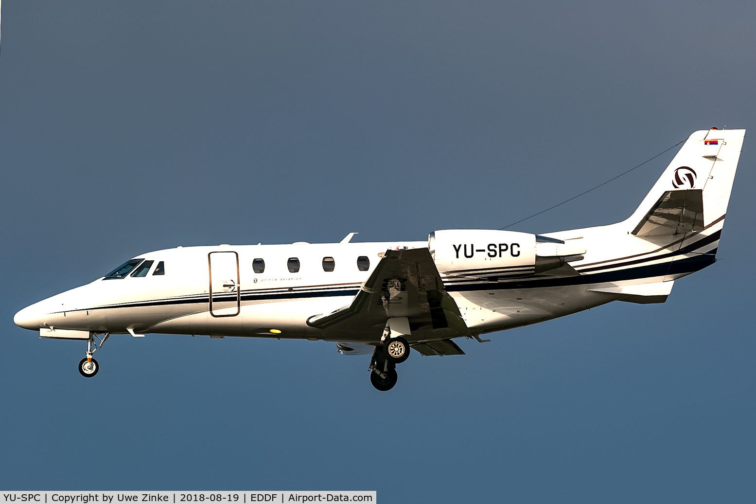 YU-SPC, 2013 Cessna 560XL Citation XLS+ C/N 560-6136, Franfurt