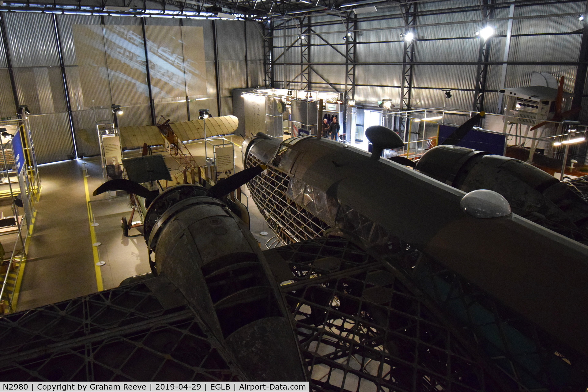 N2980, 1940 Vickers Wellington 1A C/N Not found N2980, On display at the Brooklands Museum.