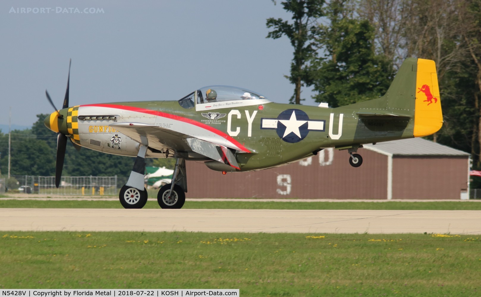 N5428V, 1944 North American P-51D Mustang C/N 122-39723, Gunfighter