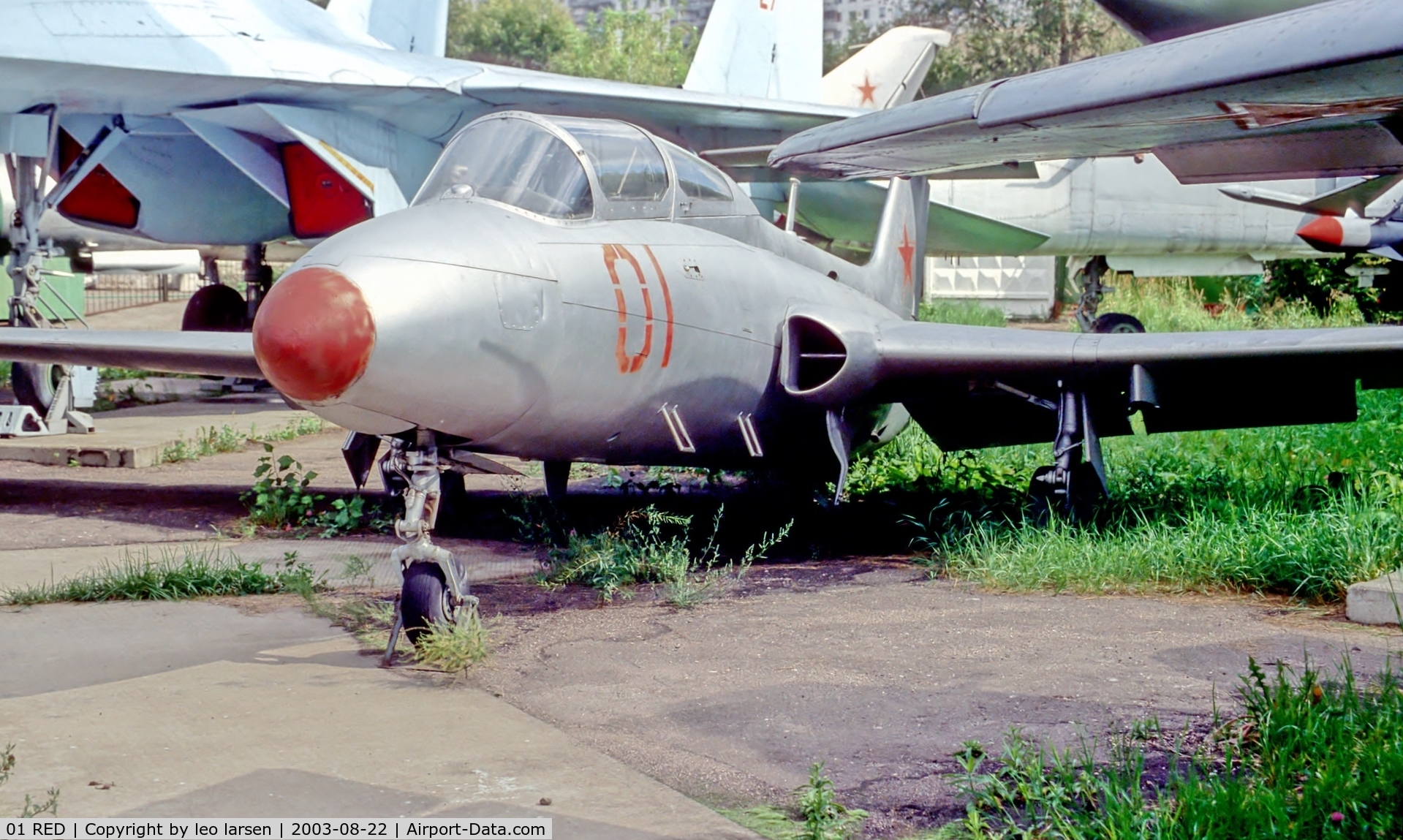 01 RED, Aero L-29 C/N 49 1282, Central Museum of Armed Forces 22.8.2003