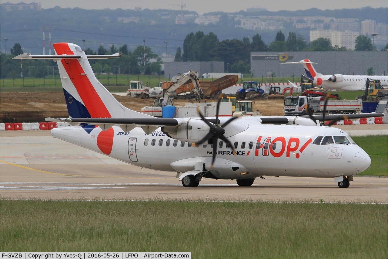 F-GVZB, 1997 ATR 42-500 C/N 524, ATR 42-500, Ready to take off rwy 08, Paris-Orly airport (LFPO-ORY)