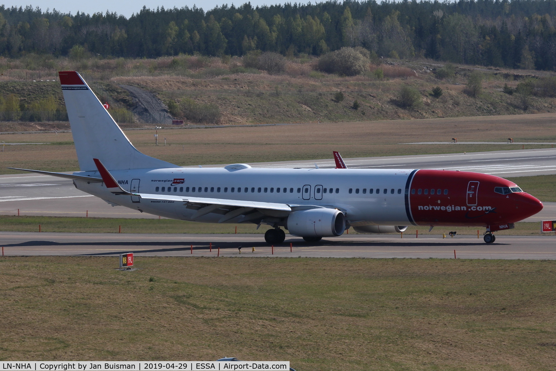 LN-NHA, 2014 Boeing 737-8JP C/N 41129, Norwegian