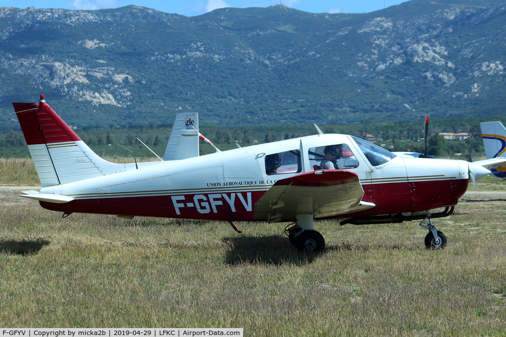 F-GFYV, Piper PA-28-161 Warrior II C/N 2841059, Taxiing